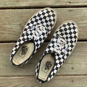 Checkered Vans